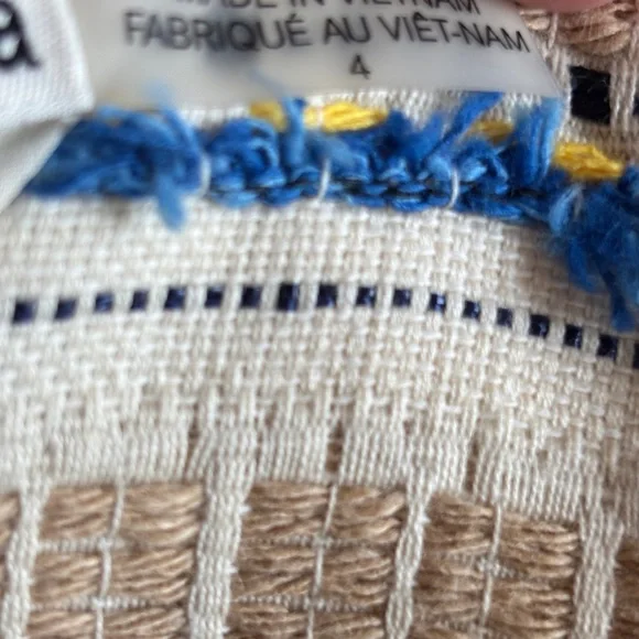 ALICE + OLIVIA Coley Textured Sleeveless A-Line Mini Dress Size 4 - Picture 10 of 12